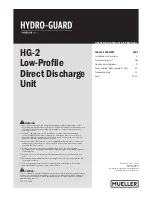 Mueller Hydro-Guard HG-2 Operating Instructions Manual предпросмотр