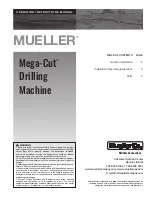 Preview for 1 page of Mueller Mega-Cut 039432 Operation & Instruction Manual