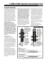 Preview for 5 page of Mueller U-20806 Installation Instructions Manual