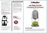 Mueller ULTRA FOOD FC-500 User Manual preview