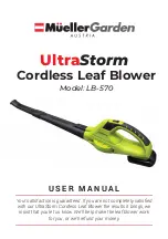 Mueller UltraStorm LB-570 User Manual предпросмотр