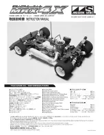 Предварительный просмотр 1 страницы Mugen Seiki MRX-4X Instruction Manual