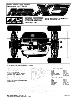 Mugen Selki E0001 MBX-5 Instruction Manual предпросмотр