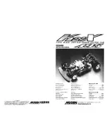 Предварительный просмотр 1 страницы MUGEN K2X 495 Instruction Manual