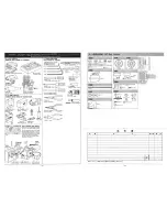 Preview for 2 page of MUGEN K2X 495 Instruction Manual