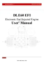 MuginUAV DLE-60CC EFI User Manual preview