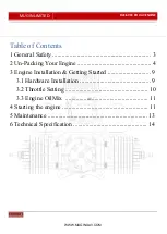 Предварительный просмотр 2 страницы MuginUAV DLE-60CC EFI User Manual