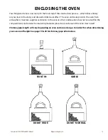 Предварительный просмотр 12 страницы Mugnaini COMMERCIAL 180 X 140 AOS Construction Manual