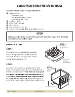 Предварительный просмотр 5 страницы Mugnaini PRIMA 120 Assembly Instructions And User'S Manual