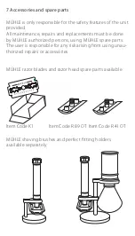 Предварительный просмотр 15 страницы Muhle R 41 Operating Manual And Safety Instructions