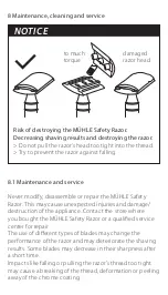 Предварительный просмотр 16 страницы Muhle R 41 Operating Manual And Safety Instructions