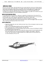 Preview for 4 page of Muir HFF 600S Manual