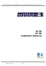 Preview for 1 page of Muir HFF 700 Manual