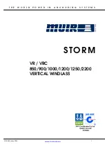 Muir STORM VR 1000 Manual preview