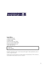 Preview for 20 page of Muir VC-2500 Manual