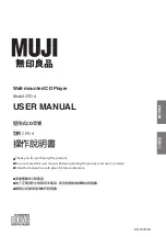 Preview for 1 page of Muji CPD-4 User Manual