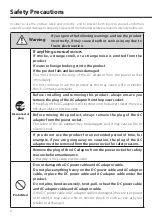 Preview for 6 page of Muji CPD-4 User Manual