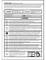 Предварительный просмотр 2 страницы Muji MJ-EK5AEU User Manual