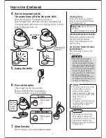 Preview for 8 page of Muji MJ-EK5AEU User Manual