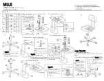 Muji WORKING CHAIR Assembly Instruction preview