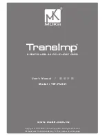 Preview for 1 page of MUKii TransImp TIP-PU301 User Manual