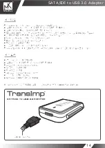 Предварительный просмотр 15 страницы MUKii TransImp TIP-Q120U3SI User Manual