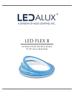 Preview for 1 page of Mule Lighting LED ALUX P2-NF Series Installation Instructions Manual