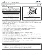 Preview for 2 page of Mule Lighting LED ALUX P2-NF Series Installation Instructions Manual