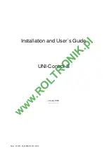 Preview for 1 page of Müller-Elektronik 302531 Installation And User Manual