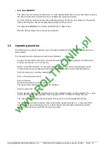 Preview for 17 page of Müller-Elektronik 302531 Installation And User Manual