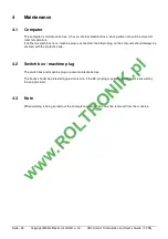 Preview for 34 page of Müller-Elektronik 302531 Installation And User Manual