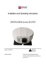 Preview for 1 page of Muller Elektronik 3030247600 Installation And Operating Instructions Manual