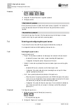 Preview for 64 page of Muller Elektronik MAXI 3.0 Operating Instructions Manual