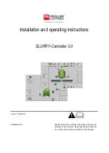 Muller Elektronik SLURRY-Controller 3.0 Installation And Operating Instructions Manual preview