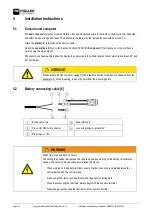 Preview for 12 page of Muller Elektronik SPRAYDOS Installation And Operating Instructions Manual