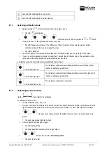 Preview for 25 page of Muller Elektronik SPRAYDOS Installation And Operating Instructions Manual