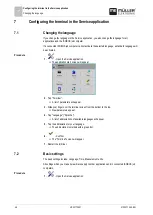 Preview for 46 page of Muller Elektronik TRACK-Guide III Installation And Operating Instructions Manual