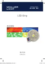 Muller licht 400092 Manual preview