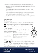 Preview for 12 page of Muller licht 404013 Instruction Manual