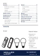 Preview for 26 page of Muller licht 404013 Instruction Manual