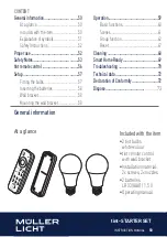 Preview for 50 page of Muller licht 404013 Instruction Manual