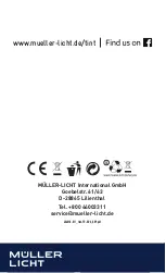 Preview for 48 page of Muller licht Tint 404010 Instruction Manual