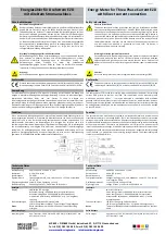 Предварительный просмотр 1 страницы Muller Ziegler EZD Manual