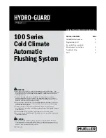 Muller HUDRO-GUARD 100 Series Operating Instructions Manual предпросмотр