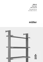 Muller SCALA Assembly Instruction Manual предпросмотр