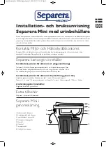 Preview for 1 page of MullToa Separera Mini User Manual