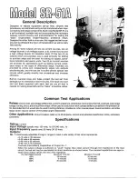 Предварительный просмотр 9 страницы Multi-Amp SR-51 A Instruction Manual