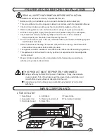 Предварительный просмотр 3 страницы Multi aqua MHQWW-09-H-1-U Installation/Operation Instruction Manual