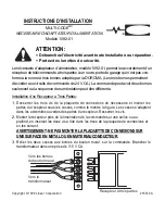 Preview for 2 page of Multi-code 1092-01 Installation Instructions