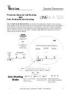 Preview for 5 page of Multi-Link Line Hunter Product Manual